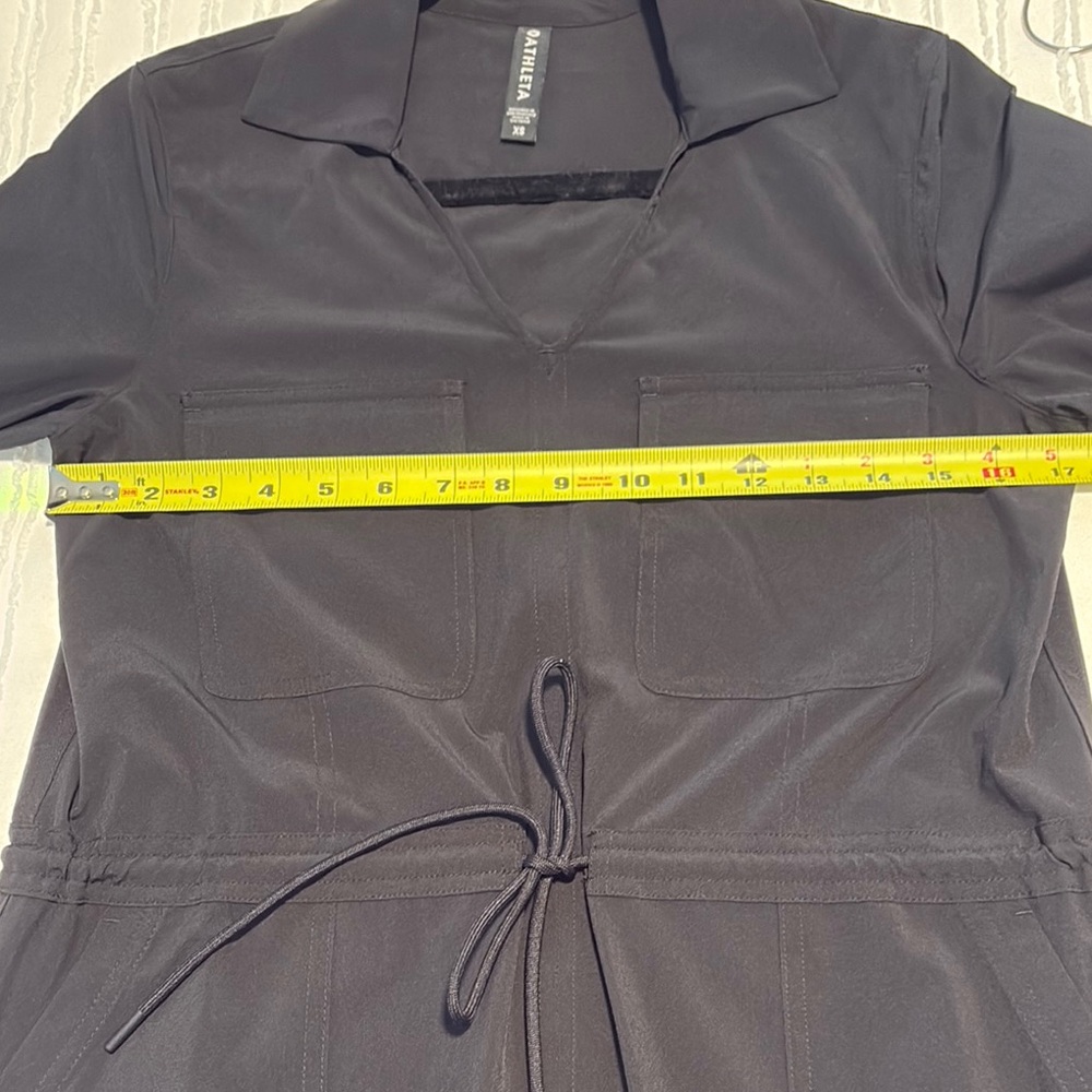 NWT Athleta Zuma Long Sleeve Shirt Dress - Picture 6 of 10
